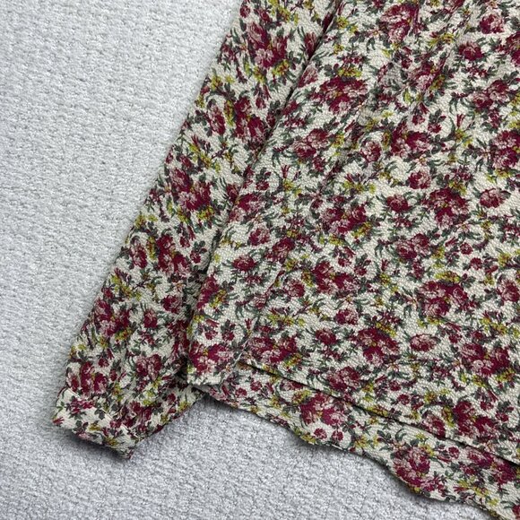 Tamara H. Long sleeve Blouse Wom L Floral Peasanty AOP Cottagecore Boho - Picture 3 of 13
